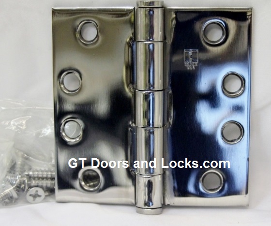 Hager 1191 Stainless Steel 5 x 5 Hinges