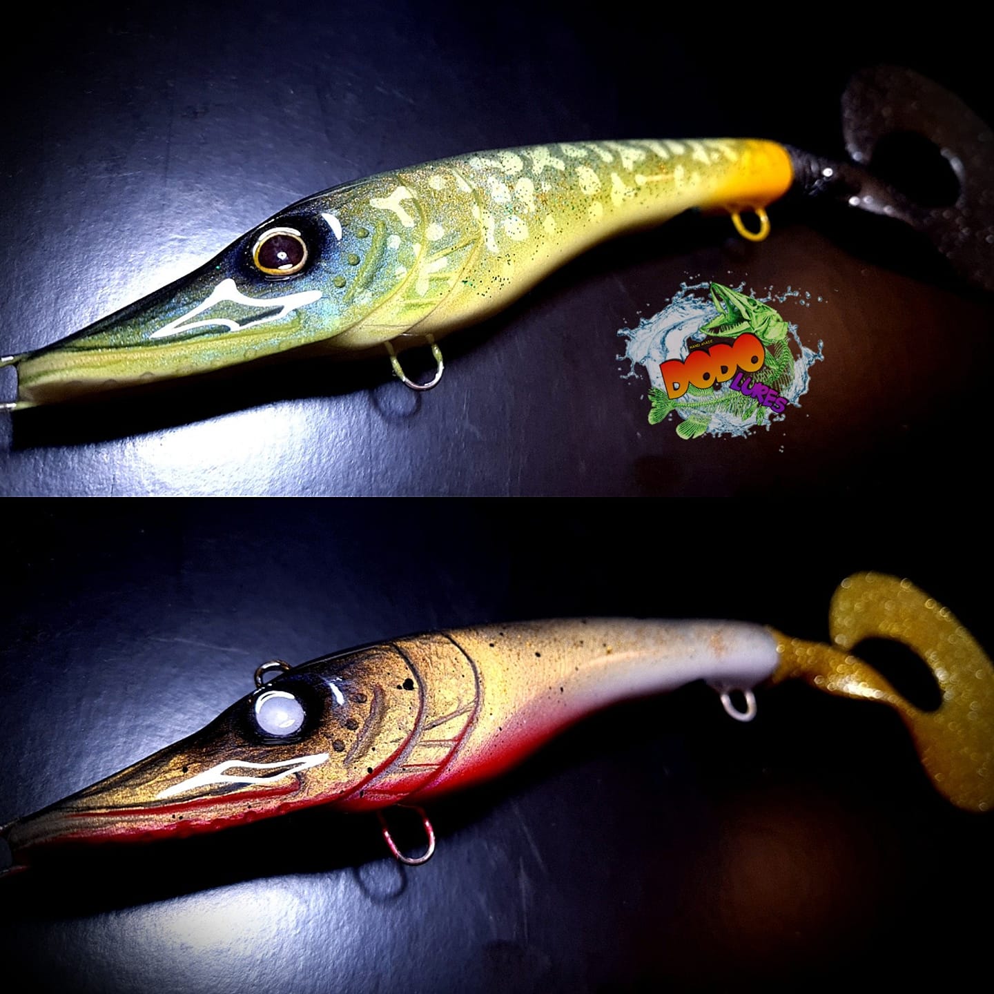 DODO 10" (incl. tail) Jack Pike Curly Tail