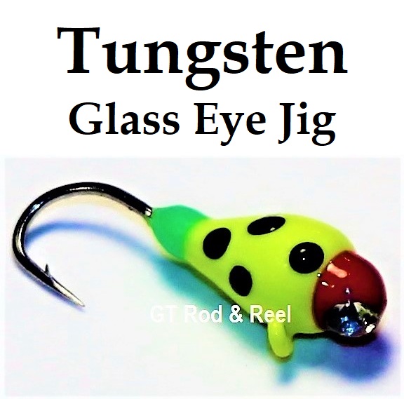 Tungsten Jigs with Glass Eye