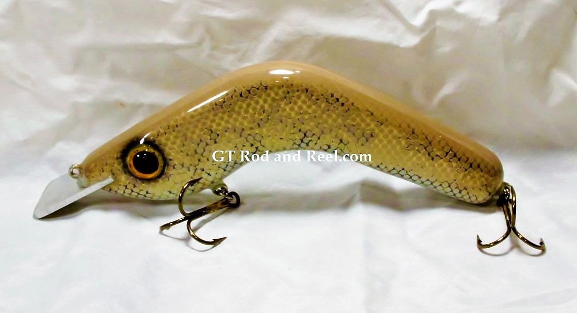 Pearson Plugs 8" Boomerang Crank Bait with Large Rattle & Strong Aluminum Lip