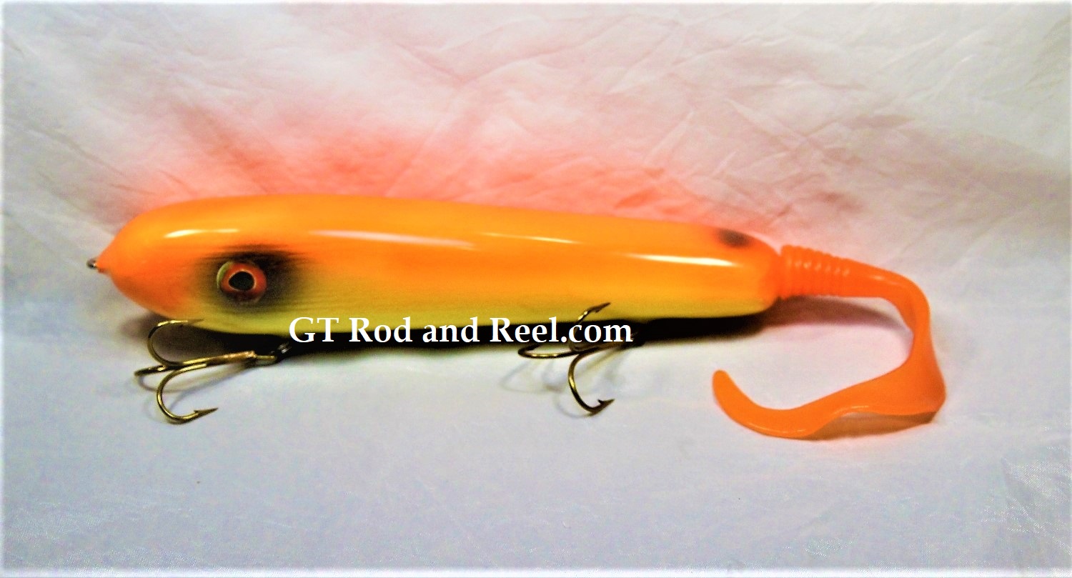 H&H 8" JC Round Nose Glide Bait with Soft Tail