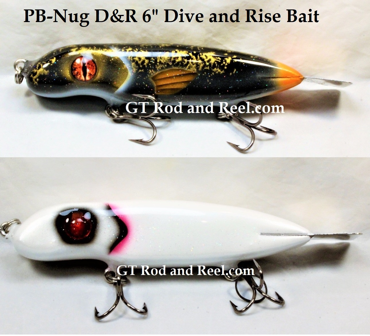 PB-Nug D&R 6" Dive and Rise Bait