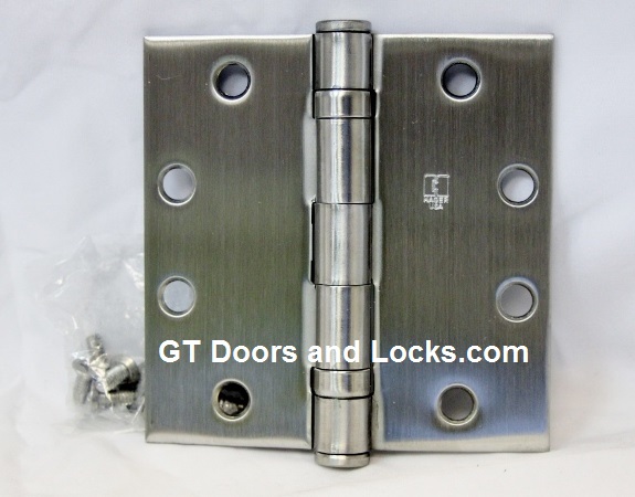 Hager 1191 Stainless Steel 4 x 4 Hinges