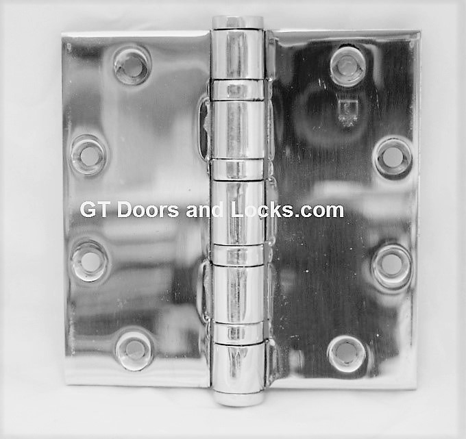 Hager BB1199 Stainless Steel Hinges 4.5 x 4.5