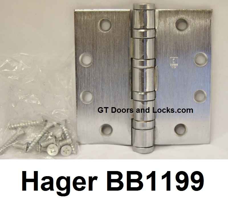 Hager Hinges BB1199-Solid Stainless Steel-Heavy Duty Commercial Non Ferrous Hinge