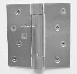 Hager Hinges 1750 Square Corner 4" x 4" Spring Loaded Self Closing Hinge-------------------------------- R7189 & 426R --- R 7189 & 426 R Door Closer Body