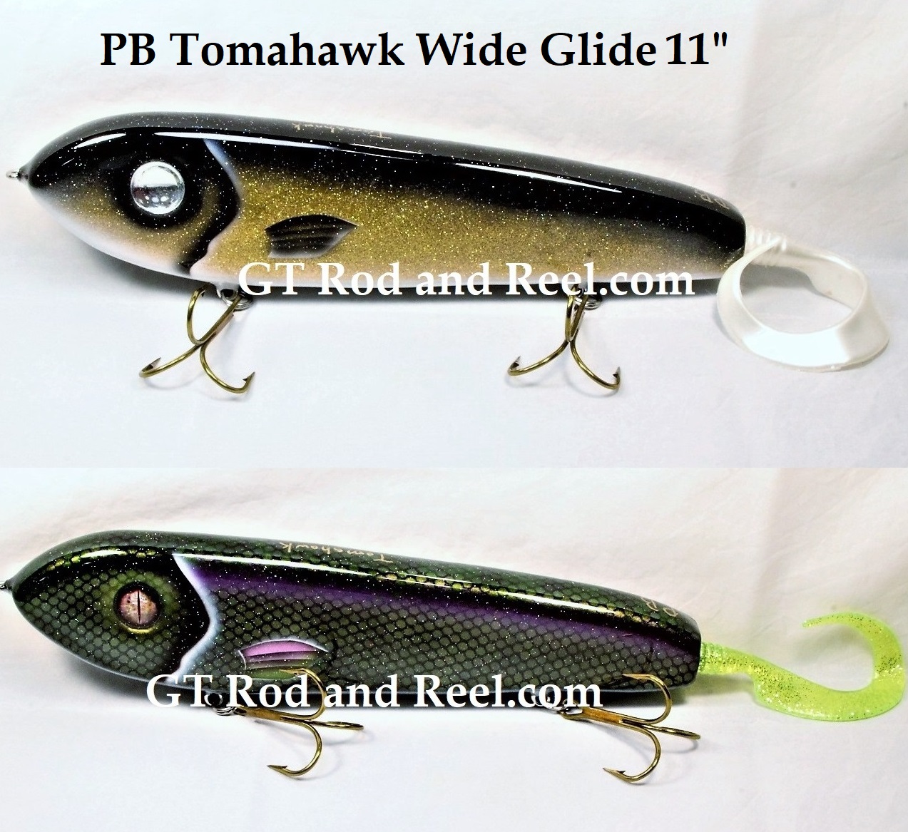PB Tomahawk Wide Gilde, Soft Tail, 11"
