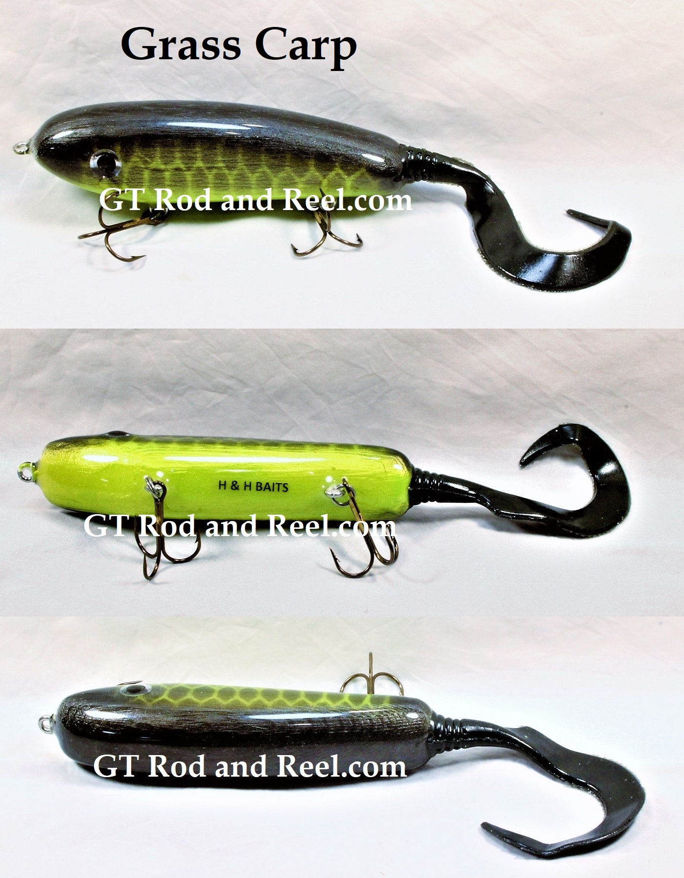 Nice 2' Glide, easy to use one pump on the reel gets it going, each lure is  tank tested, and has excellent belly roll.Topped with a great Paint and  Epoxy finish to