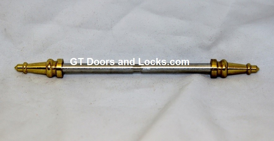 Hager 1720-3.5 Steeple Tips US3 Polished Brass For 3-1/2" Hinge