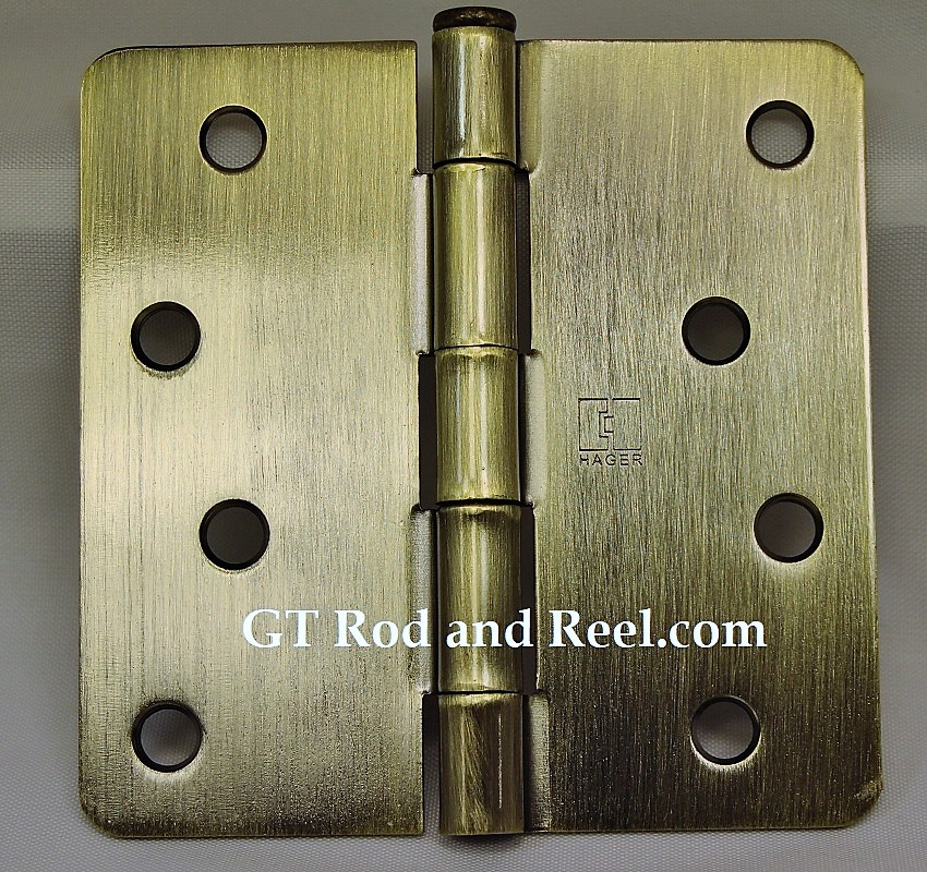 Hager Hinges RC1741 4" x 4" Antique Brass