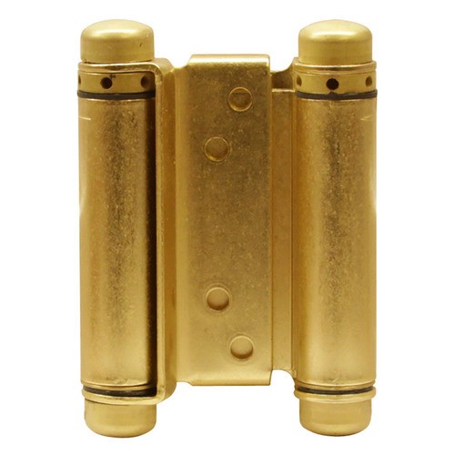 Bommer 3029-5-633 5in Double Acting Spring Hinge-Mortise Type-Steel Base-Satin Brass 