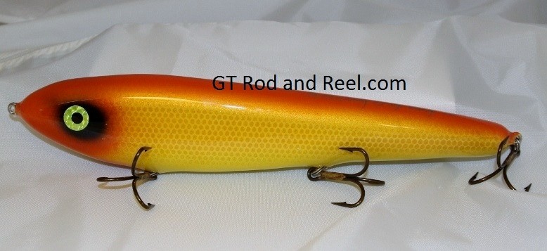 Smuttly Dog Baits 12 Big N Musky Glide Bait Color: Goldfish