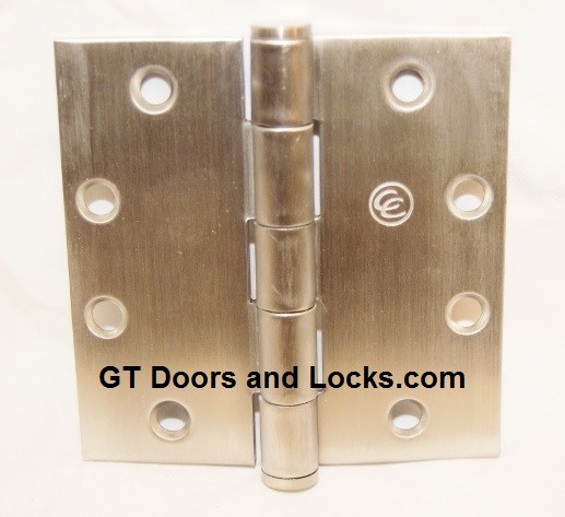 Hager ECCO EC1101 4-1/2" x 4-1/2" Hinge US32d Satin Stainless Steel