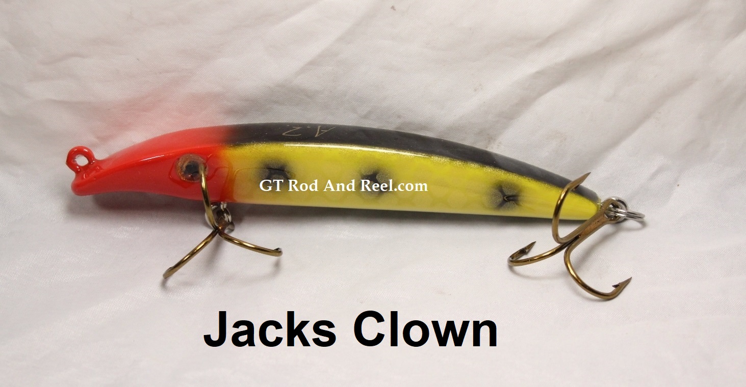 Fat AZ Raptor 6"Musky Glide Bait Jacks Clown
