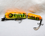 H&H 8" CL Jointed Crank Bait with Stinger Tail; Orange Tiger