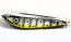 Hughes River Baits 8" J-2 Color: Black Silver Yellow Belly 