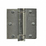 Hager Hinges 1250 Square Corner US26d Brushed Chrome 3.5 x 3.5 Self Closing Hinge