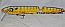 Smuttly Dog Baits 15" Jointed Troller/Crankbait Color Pumpkinseed Sunfish
