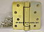 Hager Hinges 1751 1/4" Radius US4 Satin Brass 4" x 4" 426r r7189 Self Closing Hinge