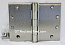 Hager WT1279 Hinge 1 Each 4-1/2" x 6" Square Corner US15 Satin Nickel Hager Wide Throw Hinges