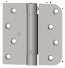 Hager Hinges 1754 5/8" Radius x Square Corner USP Prime Coat 4" x 4" 426r r7189 Self Closing Hinge