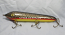 Muskie Safari Mr. Automatic 8" Count-Down Glide Bait Yellow Belly Red Horse