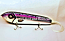 PB 11" Tomahawk Wide Glide Soft Tail; Violet Cisco