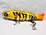 DODO 8" Triple Swimmer with Stinger Tail; Yellow Tiger
