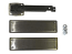 Bommer 7813-638 Horizontal Spring Pivot with Floor Plate-Medium Duty-Hold Open-Steel Antique Brass 