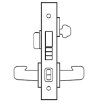 Sargent 8245-10B Dormitory Function Oil Rubbed Bronze