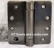 Hager Hinges 1251 1/4" Radius Corner US10b Oil Rubbed Bronze 4 x4 Self Closing Hinge