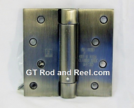 Hager Hinges 1750 Square Corner 4" x 4" 426r r7189 Self Closing Hinge us5 ABA Antique Brass