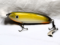 H&H 6" Drop Belly, Crank Bait with Live Tail; Yellow Bullhead