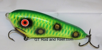Smuttly Dog Baits Lures 5" Drop Belly, Color; Green Frog