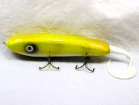 H&H 7" Drop Belly Glide Bait with Soft Tail: Limon Shad