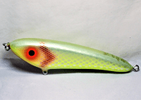 Hughes River Musky 6" Slim Shaker Bait Color; Emerald Green Masters