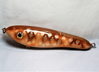 Hughes River Musky 6" Shaker Bait Color; Rogers Flashing Rough Fish