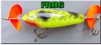 Best American Tackle Scooter 7.5" Color Red Blade x Frog