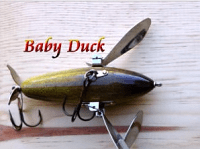 Best American Tackle Musky Bug Creeper 5" Color Baby Duck