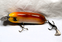 H&H 5" Fat-Boy Crank Bait with Live Tail; Sand Stone Shad