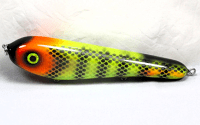 Hughes River Baits 8" Rollin Jonah Belly Color: DBB Gilman Barred Perch 