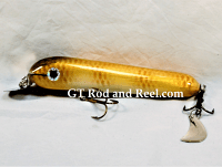 H&H 7" CL Crank Bait with Stinger Tail; Walleye