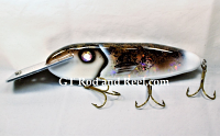 PB Gypsy Troller 9" Tri-Hole Aluminum Lip; Prism Walleye