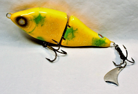 DODO 6" Double Swimmer; Sparkling Yellow Fish
