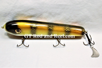 H&H 9" Drop Belly Glide Bait with Stinger Tail, Elk River Small Mouth