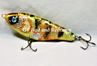 DODO 6" Drop Belly Glide Bait Foil Yellow Perch