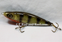 DODO 6" Slim Slider Glide Bait; Bloody Perch