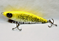 DODO 6" Slim Slider Glide Bait; Lemon Pepper