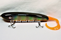 H&H 9" Drop Belly Glide Bait with Soft Tail: Orange Belly Shad OT