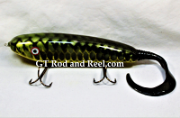 H&H 7" Drop Belly Glide Bait with Soft Tail: Space Frog